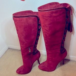 LIKE NEW! Joan & David Suede Boots